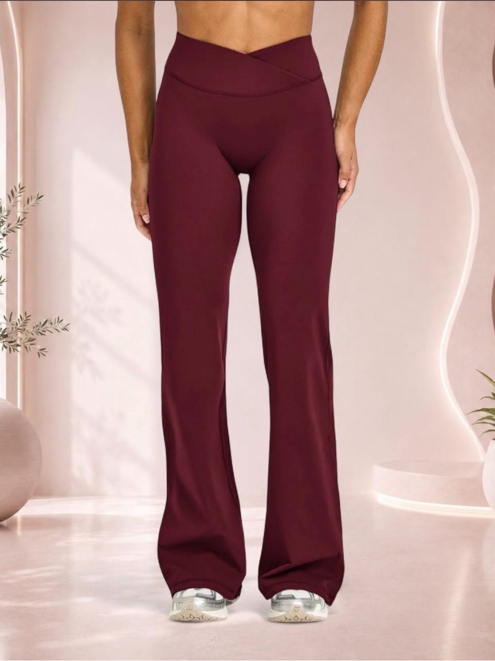 Oner active UNIFIEDMOVE WRAP FLARED PANTS